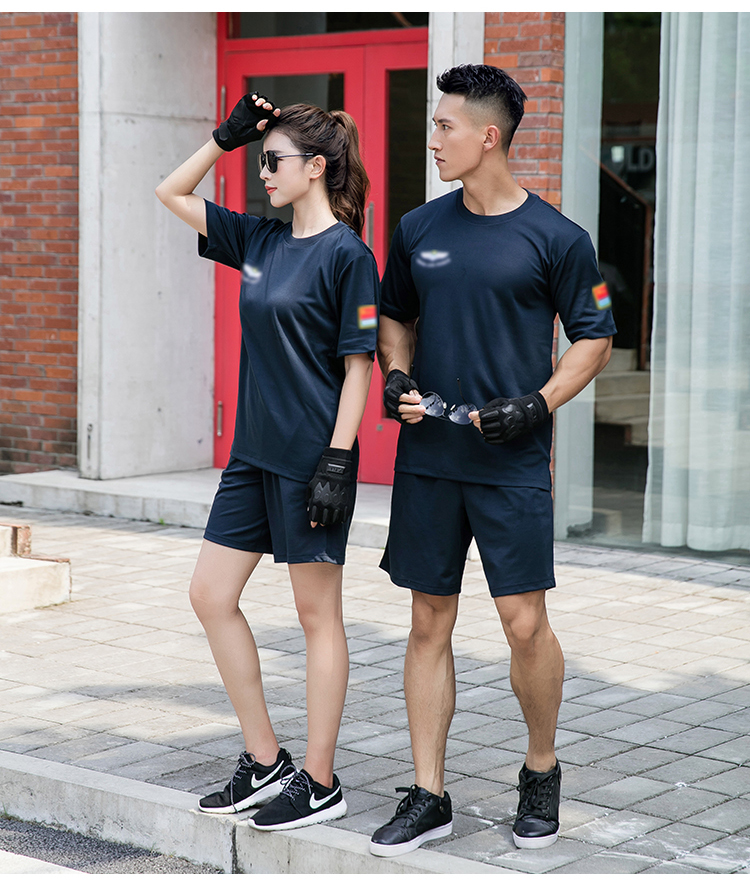 索絮(suoshoo) 空飞行t恤体能服训练服男女上衣短袖户外作训速干t恤