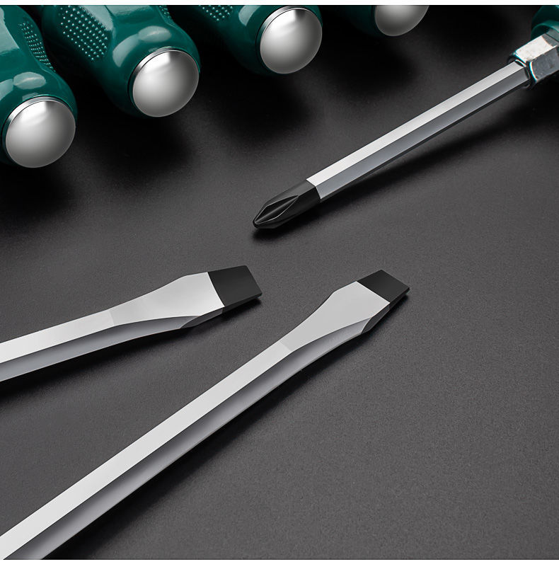 螺丝刀螺丝刀穿心敲击螺丝刀高强度强磁改锥修车工具起子螺丝刀小 4寸