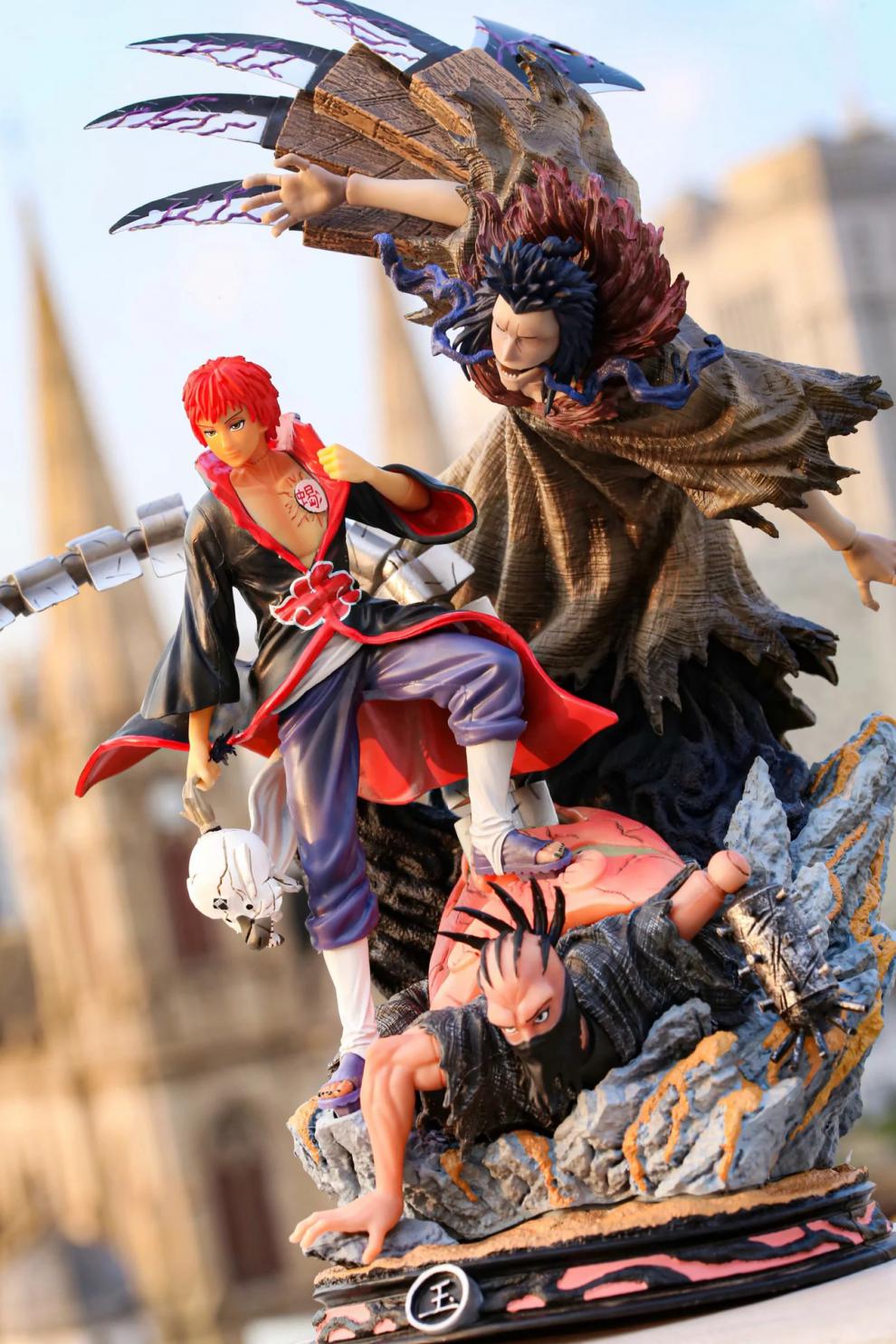 火影cs晓组织赤沙之蝎场景雕像模型摆件周边动漫cs晓组织赤沙之蝎