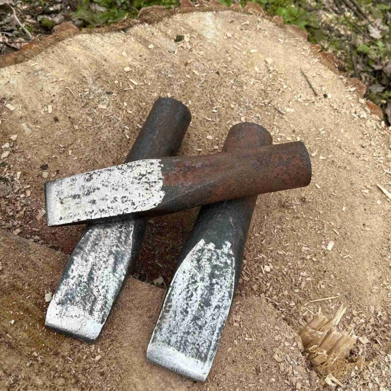 手工锻打劈柴分裂器大号打柴尖劈柴火神器工具手动家用农村.