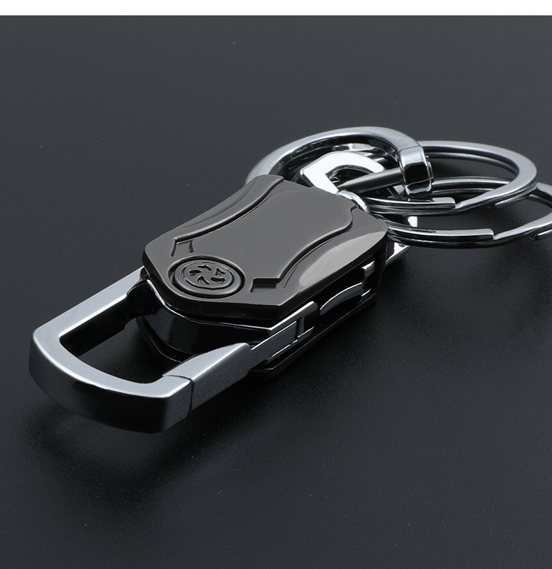 星彬果创意精品多功能汽车钥匙扣金属礼品钥匙环多功能钥匙扣升级小刀