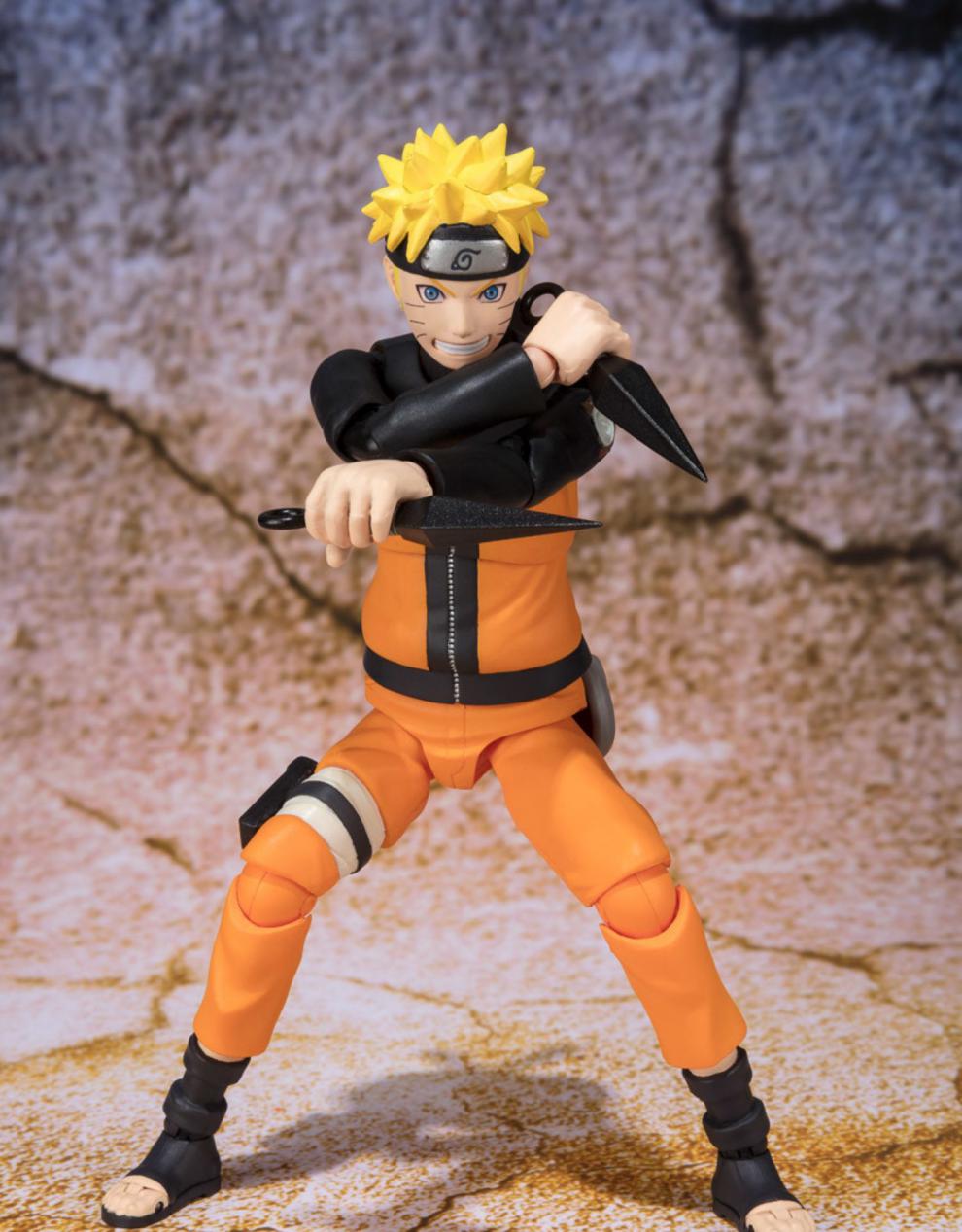 万代shf 火影忍者 疾风传 漩涡鸣人 鸣人 精选版 可动手办 全新现货