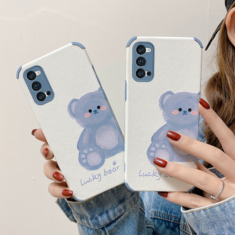 华洛芙opporeno4pro5g手机壳oppo新款reno4opporneo4por曲屏opoos