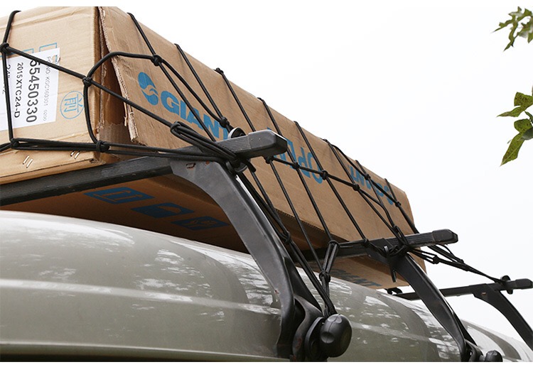 汽车车顶框行李网罩快递三轮车货物固定弹力橡胶网兜行李架绑网防雨布