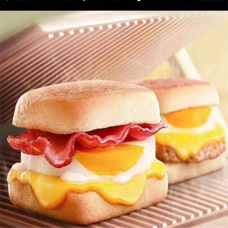 帕尼尼 芝士牛排风味肯德基汉堡儿童营养早餐方便成品面包加热即食