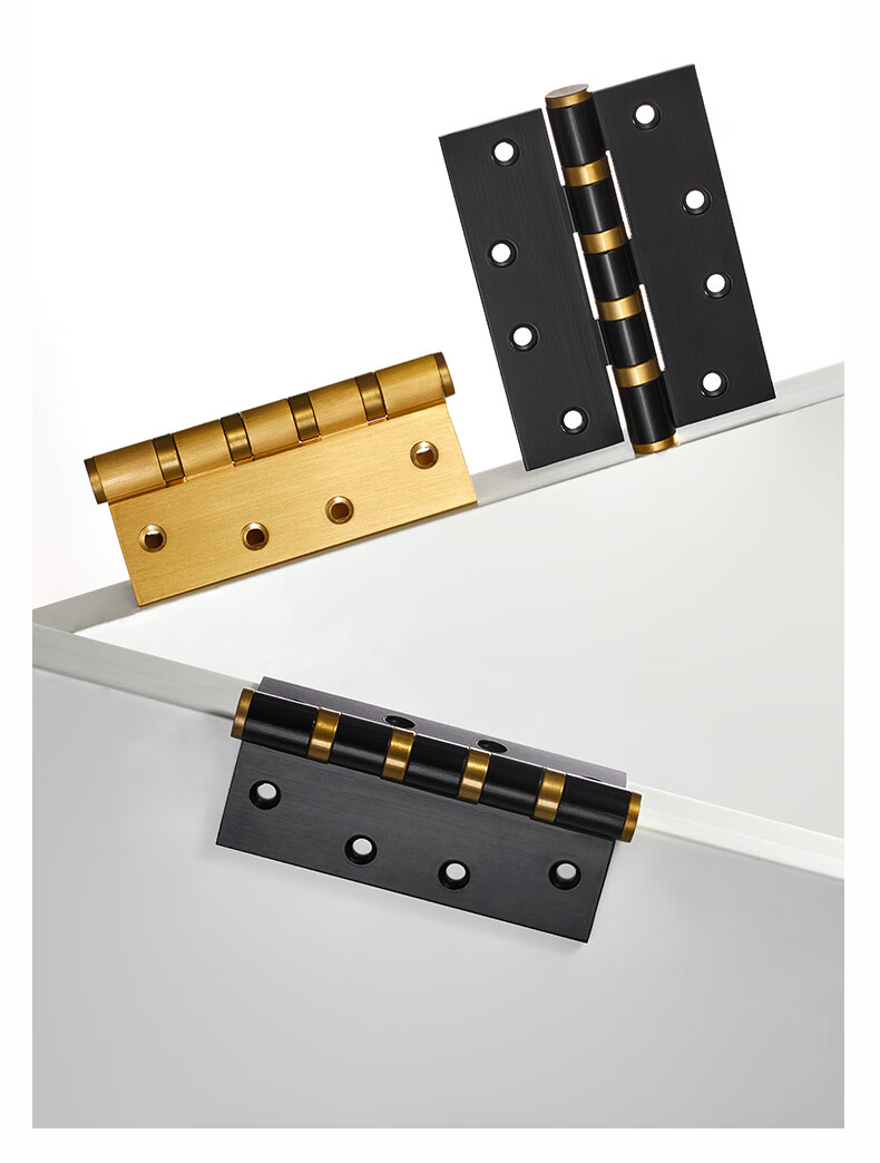 室内门合页铜轴承平开木门合页折页加厚折叠活页4寸单片铜色其它