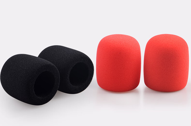 yngfn 话筒套海绵套加厚非一次性话筒罩主播无线麦克风套子贩ktv海棉