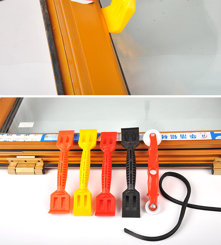 塞皮条玻璃窗塞压胶条安装神器铝合窗胶条铲子门窗缝隙调节工具压轮1