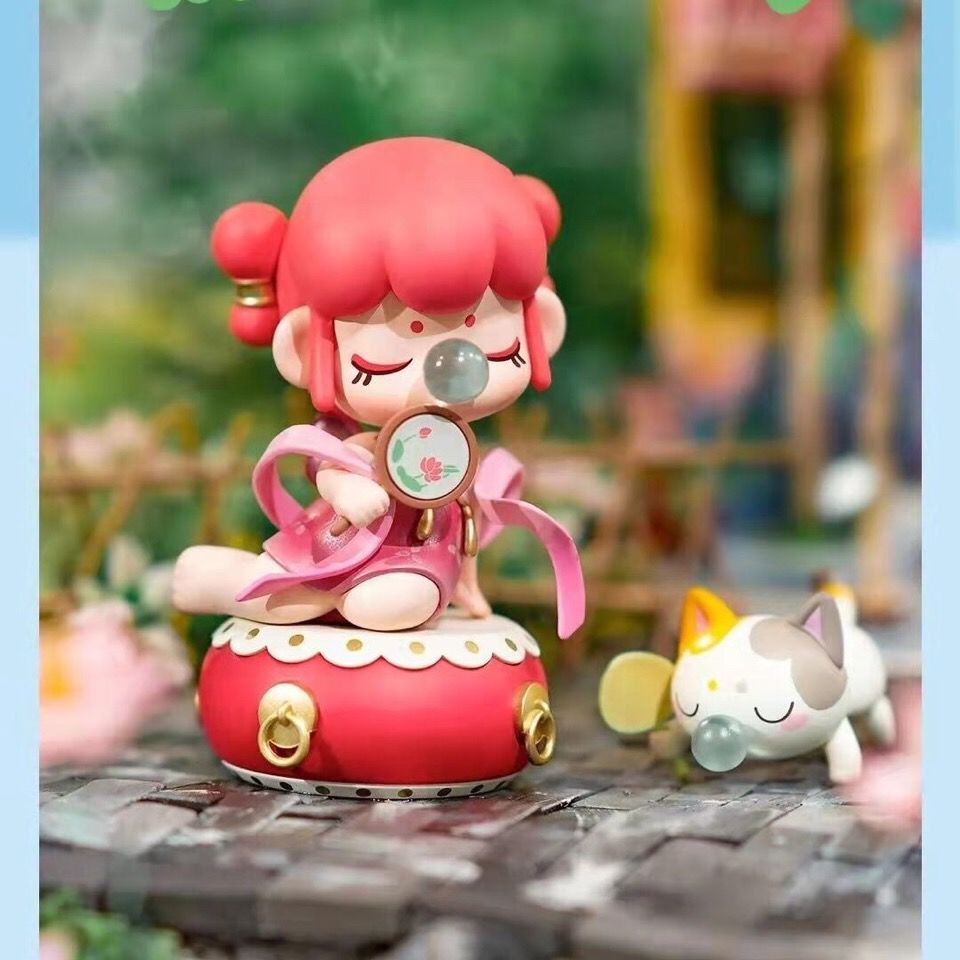 若来nanci囡茜二十四节气春生夏长系列古风盲盒潮玩公仔可爱清明