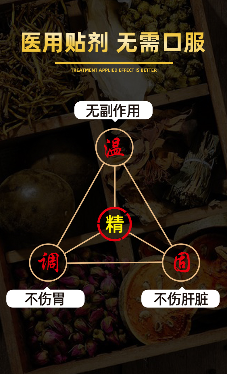 仁和肾宝贴腰膝酸软精神乏力男用强肾温肾快活贴精神不振 1盒体验装