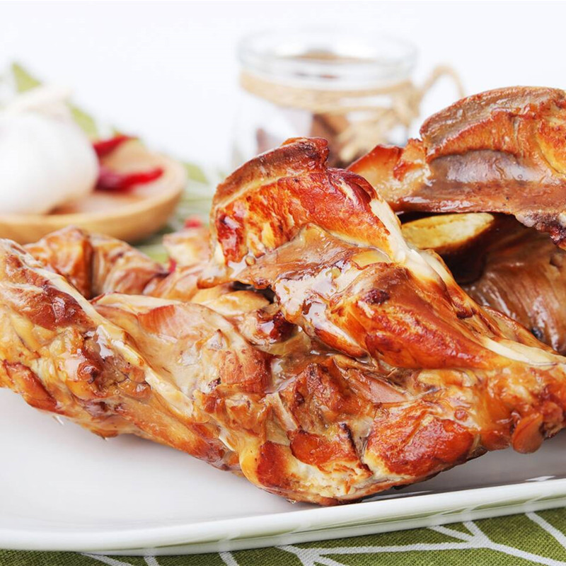 东北熏鸡骨架手撕烤鸡架特产卤味炸鸡架熏烤鸡架熟食下酒小吃即食 熏