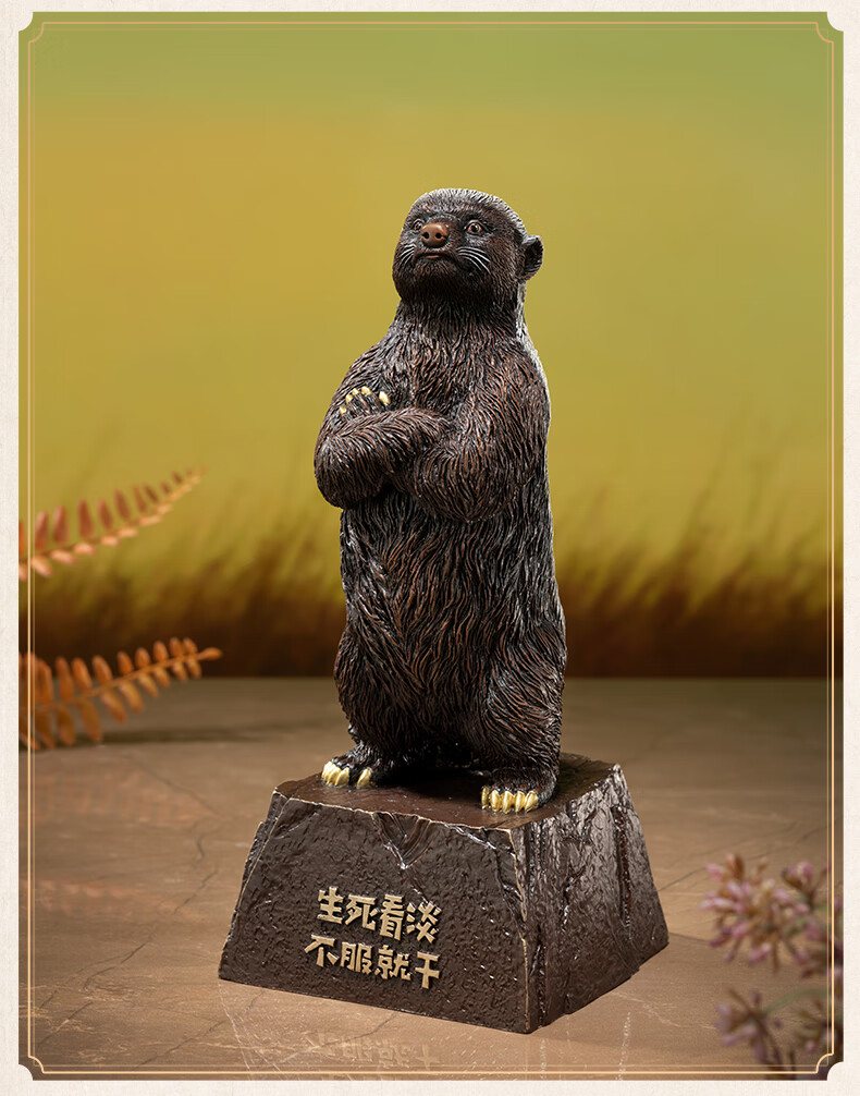 耘珺珥轻奢高档高端全铜摆件不服就干铜工艺品家居饰品客厅平头哥摆件