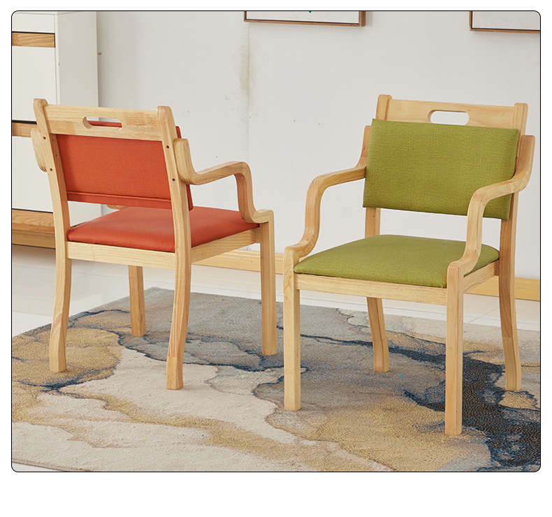 温丛定制适老化实木餐桌椅养老院老年公寓家具老年椅康养机构桌子椅子