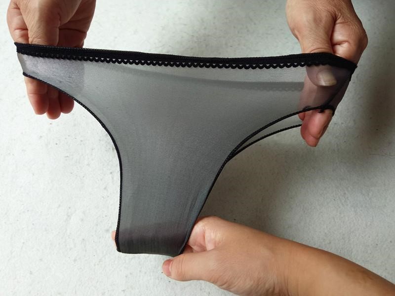 男女通用内裤薄透明油亮无缝丝袜内裤性感透气三角紧身短裤紧情侣男女