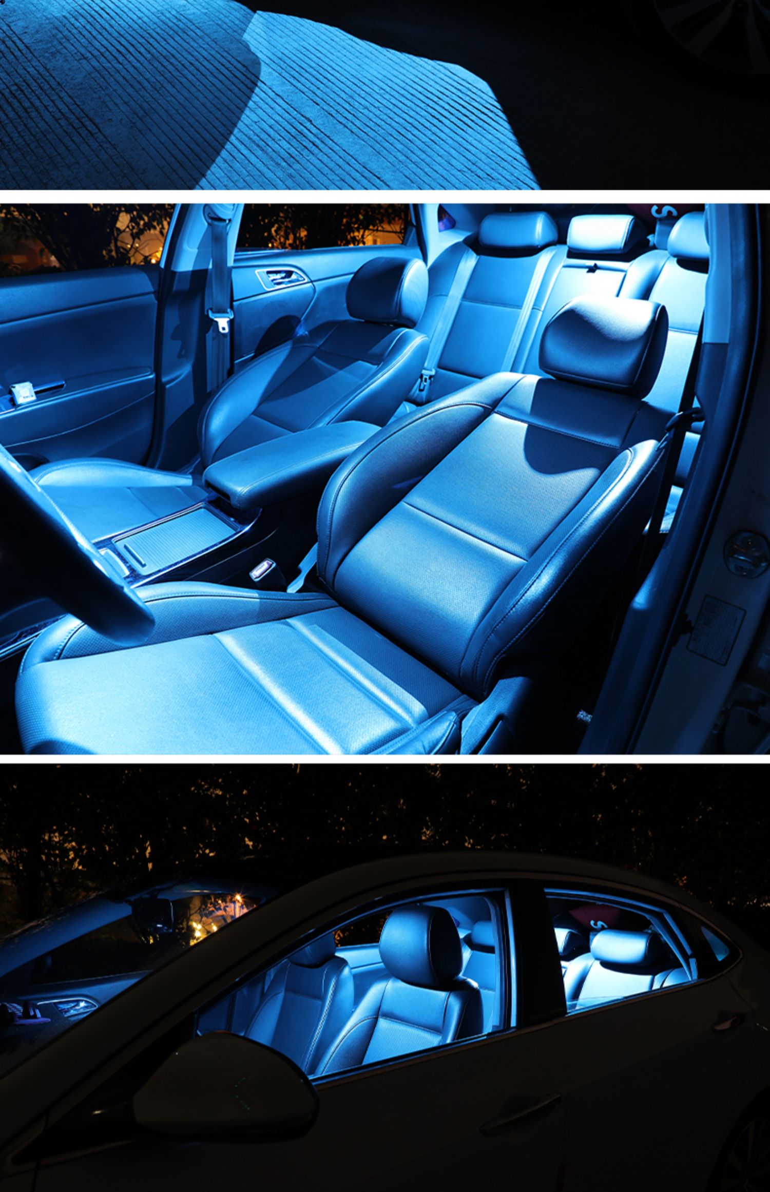 汽车阅读灯车内照明灯车顶室内灯后备箱灯货车双尖t10小灯泡通用12v12