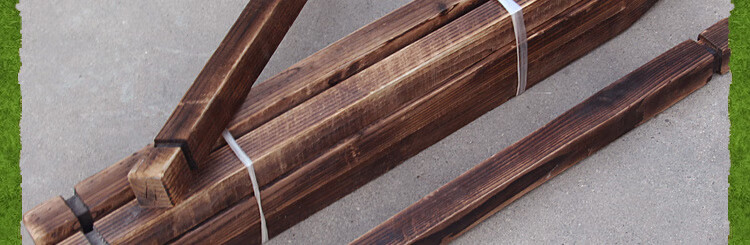 碳化木方防腐方形木桩园艺支柱炭化木桩栅栏方木树桩削尖围栏木柱8x8x