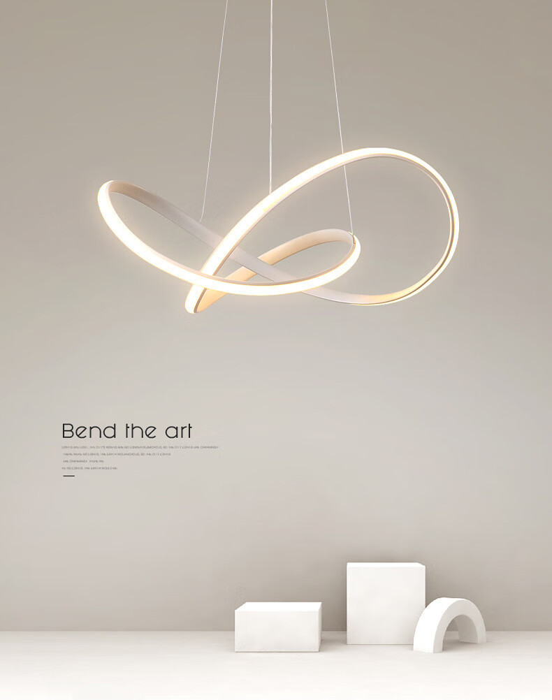 风木之思餐厅吊灯现代简约创意个性艺术led餐厅灯客厅灯主卧室灯北欧