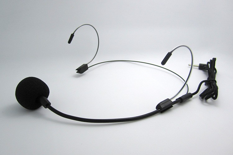 挂耳式话筒教师教学耳麦上课扩音器小蜜蜂耳挂式话筒头戴式麦克风老师