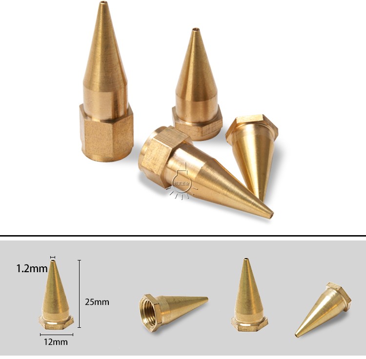黄油枪嘴黄油枪头尖油枪嘴尖油枪头黄油枪尖嘴平嘴注油嘴镀镍39长