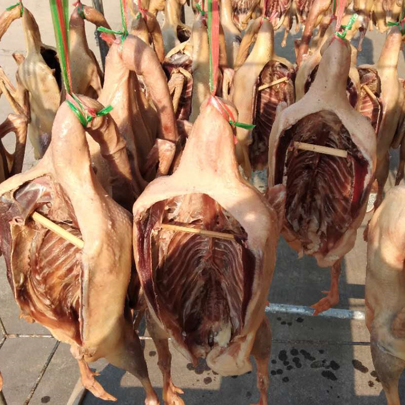 溧阳咸鹅土特产咸鹅农家散养腊鹅安徽腊鹅土鹅风干鹅大鹅茅山