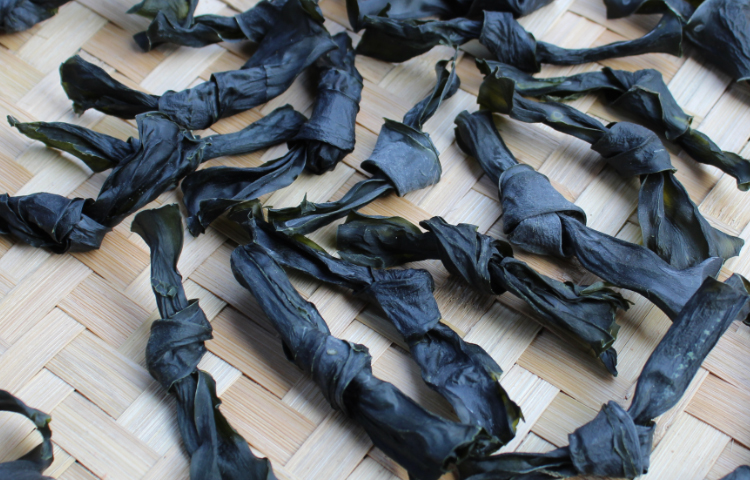 海带结干货天然无沙500克厚海带福建特产海菜干货野生海带扣500g大号