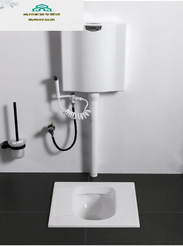 日本卫浴toto蹲便器家用蹲坑水箱整套装便池大便器卫生间蹲厕陶瓷品牌