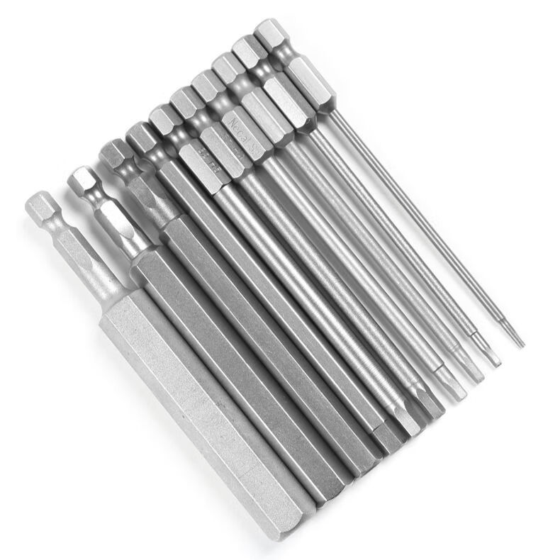 内六角s2强磁内六角电批头电动扳手电动六角批头加长带磁气动风批头50