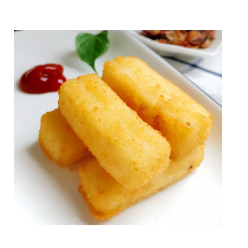 脆皮炸鲜奶速冻半成品油炸炸牛奶酒店饭店餐饮商用特色点心早餐南瓜饼