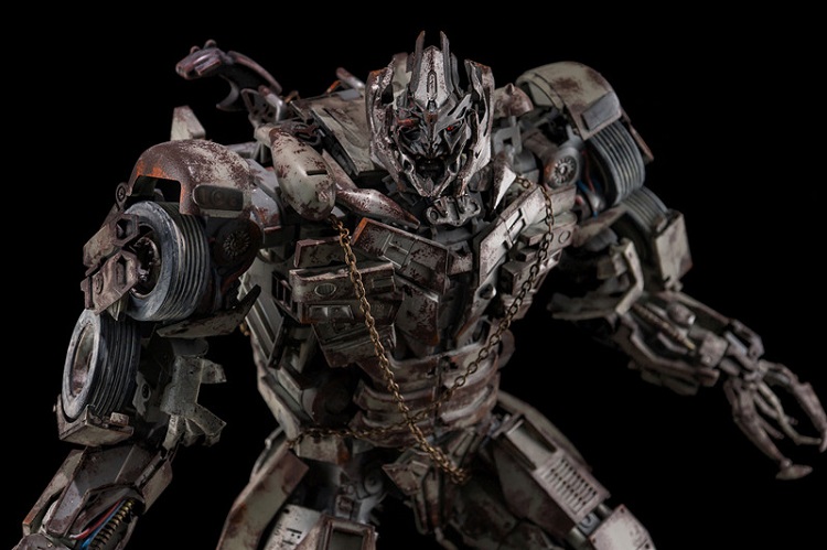 威震天油罐车变形玩具aat01草原mackron战损油罐车威震m天电影3金刚老