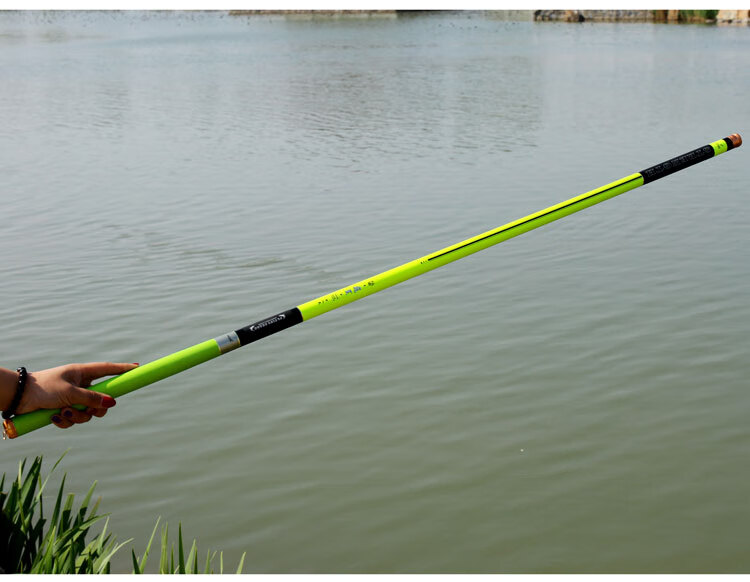 化氏大物竿化氏飞鲨一味鱼竿19调28调鲤竿台钓竿超硬6h黑坑手竿 加强