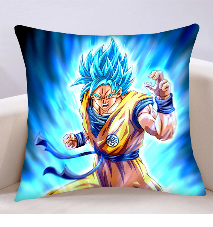 龙珠超毛绒抱枕七龙珠动漫抱枕定制孙悟空贝吉塔悟饭布欧周边枕头靠垫