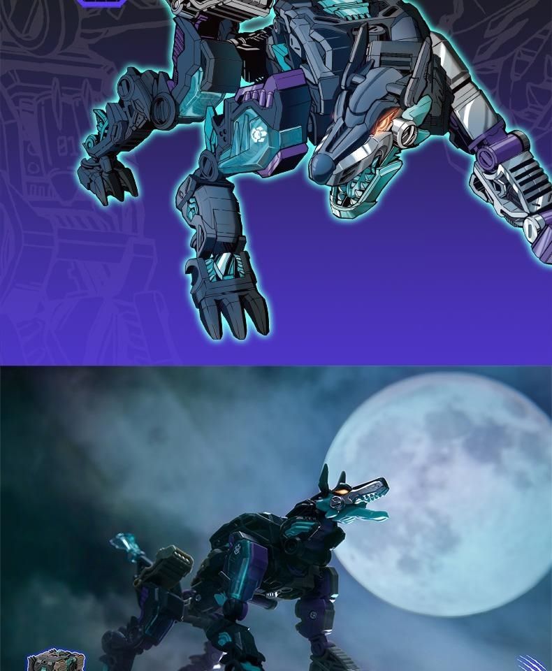 猛兽匣黄金剑铁腕狼爪特典变形玩具潮玩机甲拼装模型铁腕狼狼爪特典