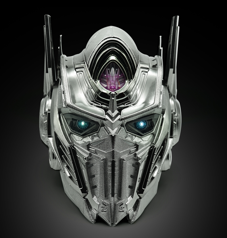 儿童玩具送男友送朋友 擎天柱-电镀银色版【眼睛发光/可变声】【图片