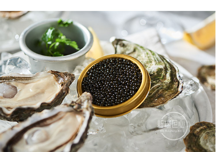 5折 海博瑞鲟鱼鱼子酱caviar 10g即食鱼籽高端生鲜水产品可搭配吉拉多