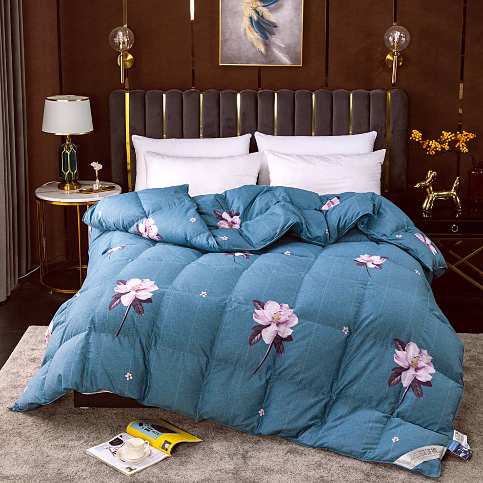 羽绒被芯内胆自充旧羽绒服翻新羽绒被被壳半成品自充绒立衬被芯防钻绒