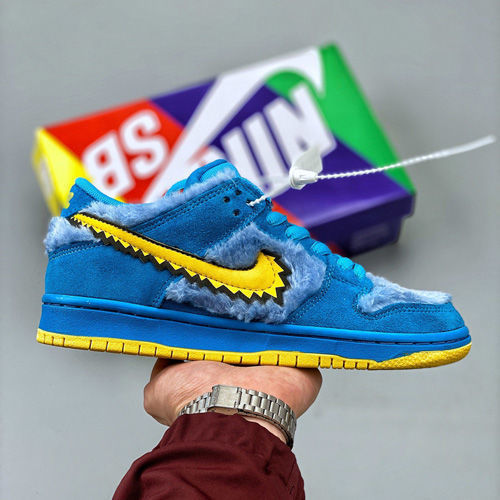 新款sb dunk low三只熊个性跳舞小熊滑板鞋男女休闲运动鞋情侣鞋纯原