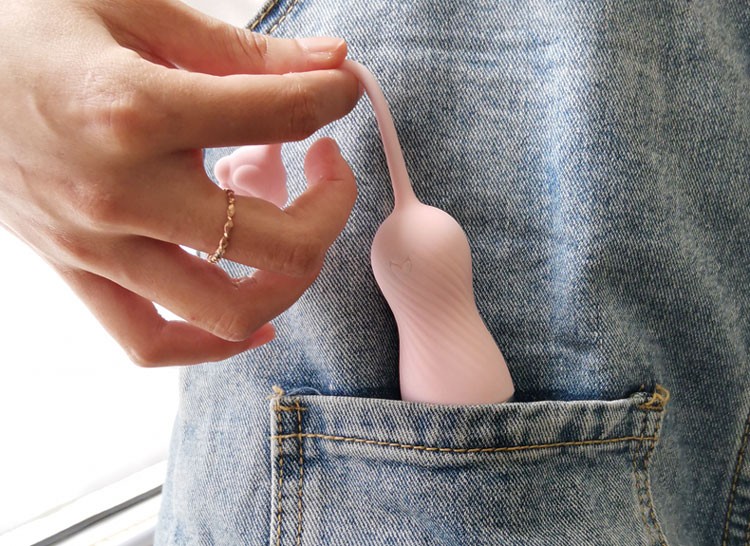 fox官方艾媚感应无线遥控共振穿戴女用震动按摩器私处自慰入式跳弹