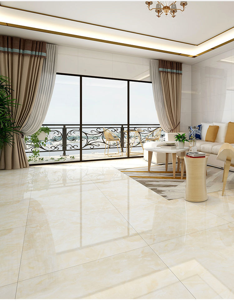 地板砖客厅800800客厅暖色全抛釉玉石纹瓷砖灰色卧室大理石防滑优等品