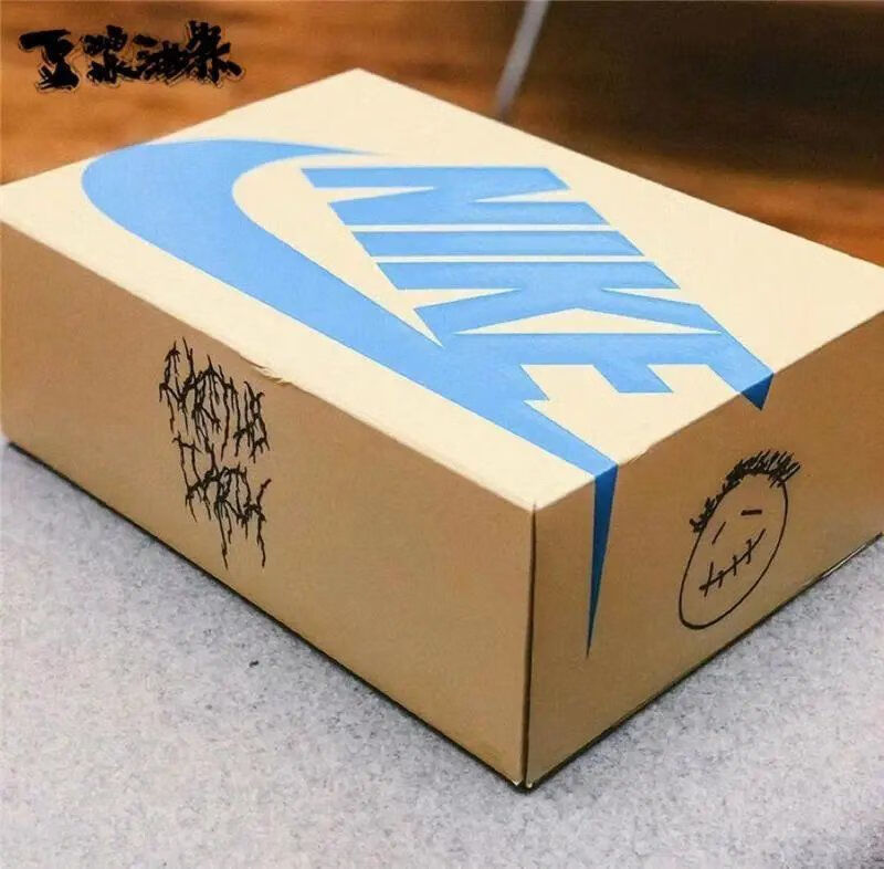 af1 x travis scott ts联名 拉链解构鬼脸拼接 cn2405-900 低帮ts联名