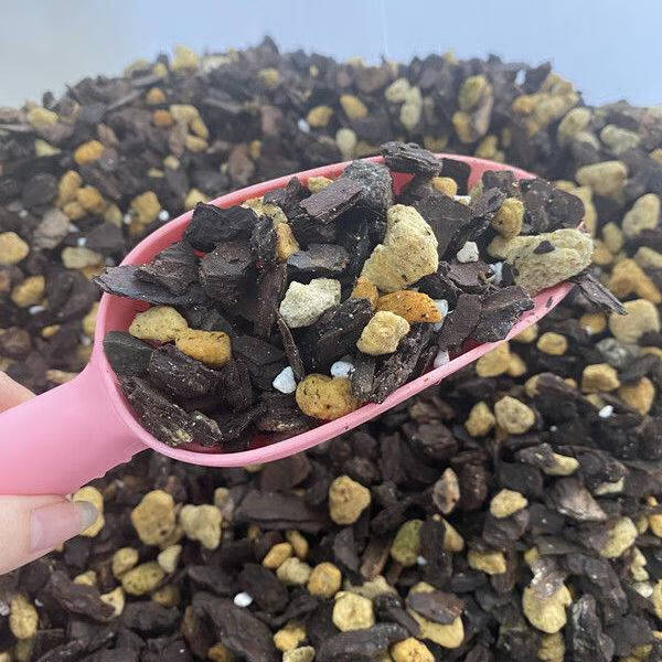 兰花土专用颗粒土兰花植料兰科基石君子兰石斛发酵树皮配方土兰花专用