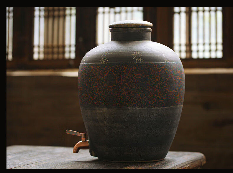 景德镇陶瓷酒坛密封存酒缸50斤30斤酒壶酒罐酒瓶白酒家用泡酒坛子