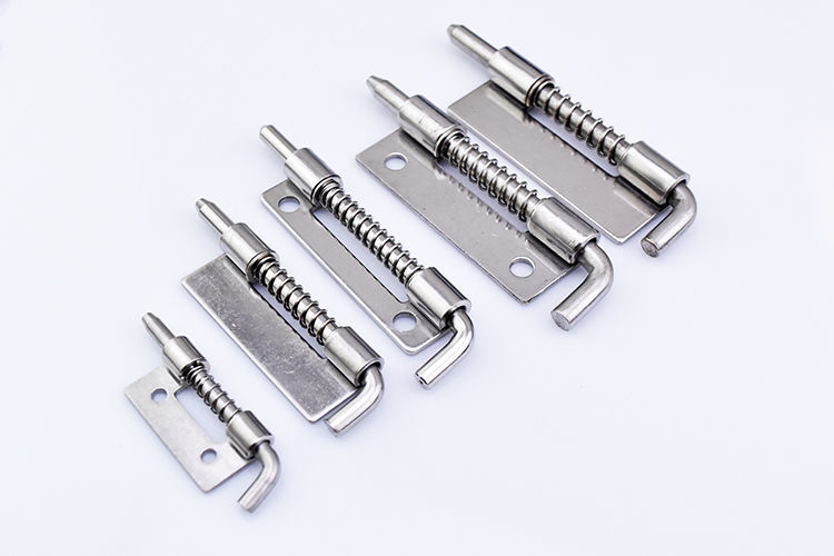 加厚304不锈钢电柜设备cl225-2工业机柜平板插销弹簧插销铰链合页