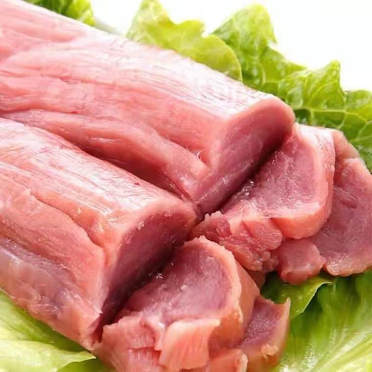 豬肉生鮮新鮮豬裡脊肉生豬肉鮮肉散養豬瘦肉精肉土豬裡脊肉斕維品十斤