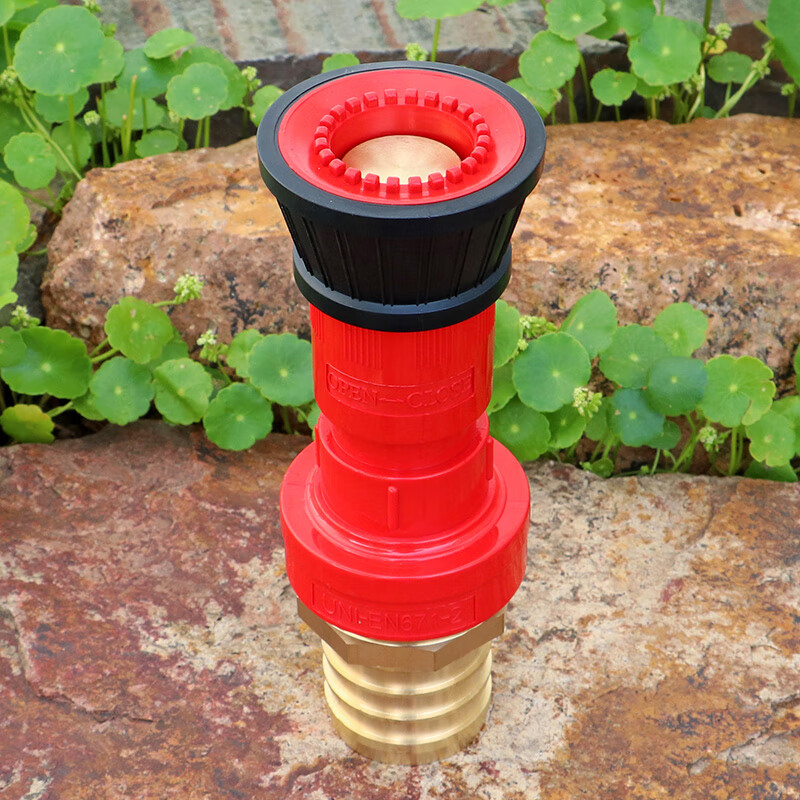 水泵款可调节开花直流消水枪园林绿化养护农业灌溉洒水喷头40毫米软管