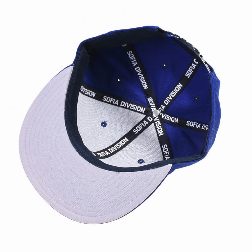 希尔库班平沿帽男青年克莱因蓝色嘻哈帽子平沿棒球帽街舞滑板街头潮流