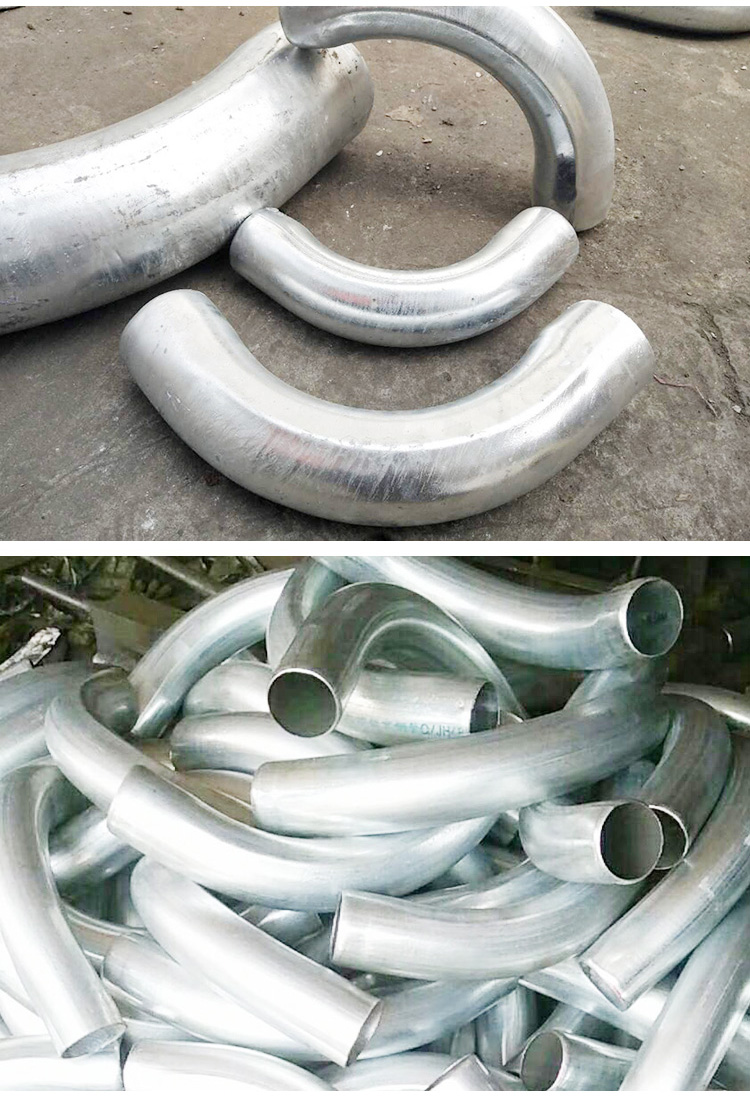80镀锌穿线月弯焊接月亮弯镀锌大弯管100 65 50 40 32 25月亮弯管