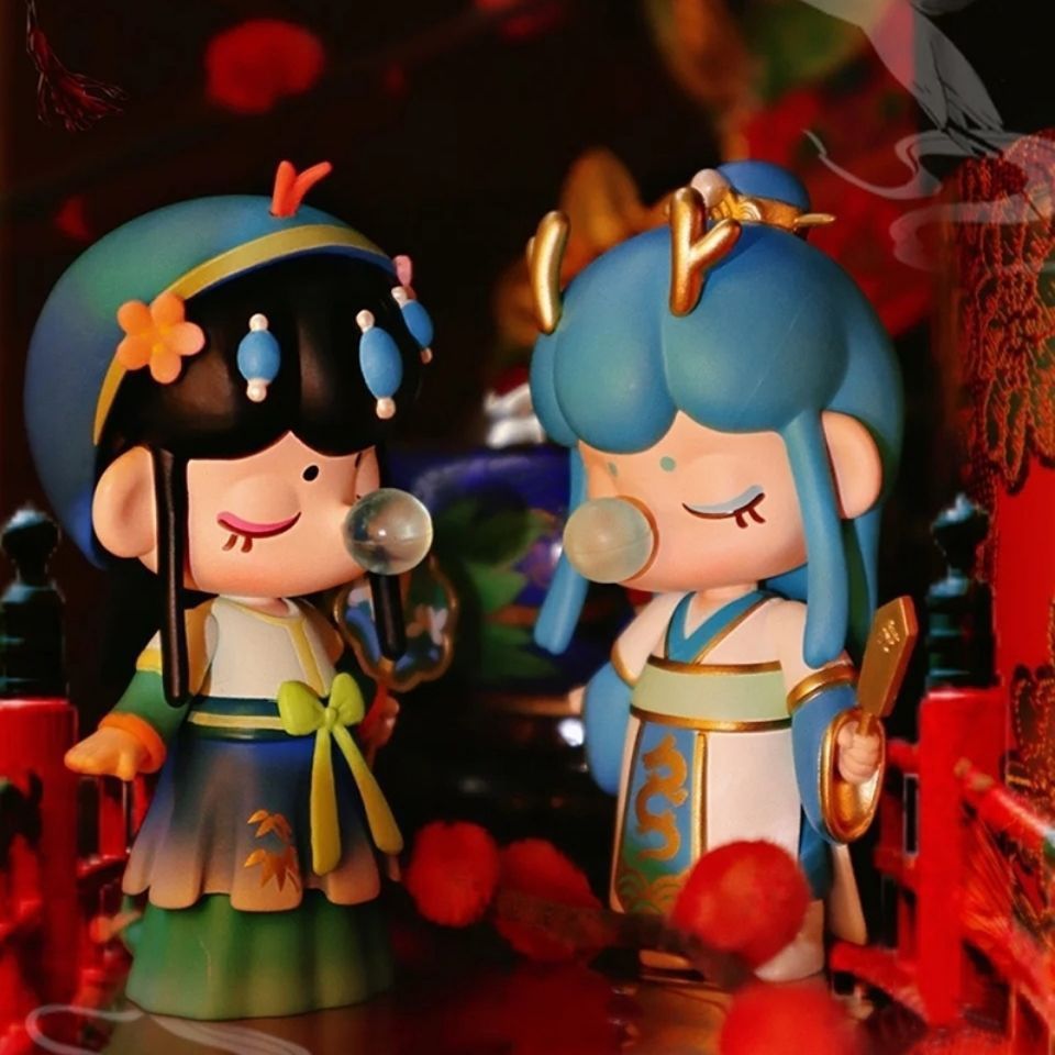 十二生肖若来nanci隐藏款凤凰系列礼物盲盒摆件鼠