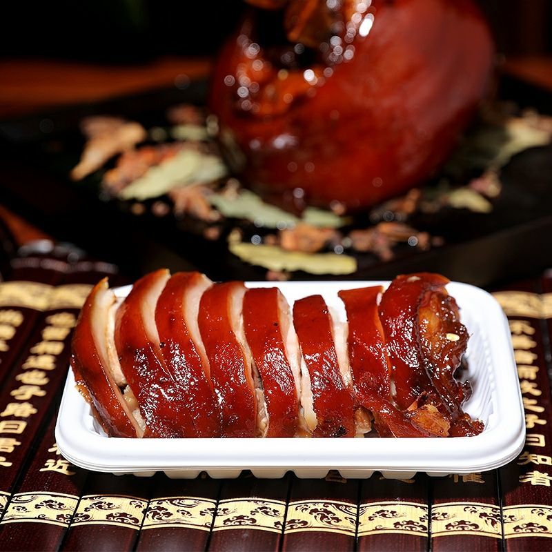 正宗脱骨肘子肉500g熟食真空包装150g无骨蹄髈猪肘子酱香肘下饭菜 无