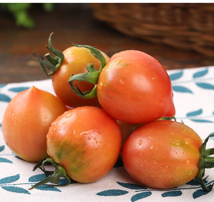 媚调 春桃柿子圣女果小番茄新鲜水果当季 2500克(净重5斤)【图片 价格