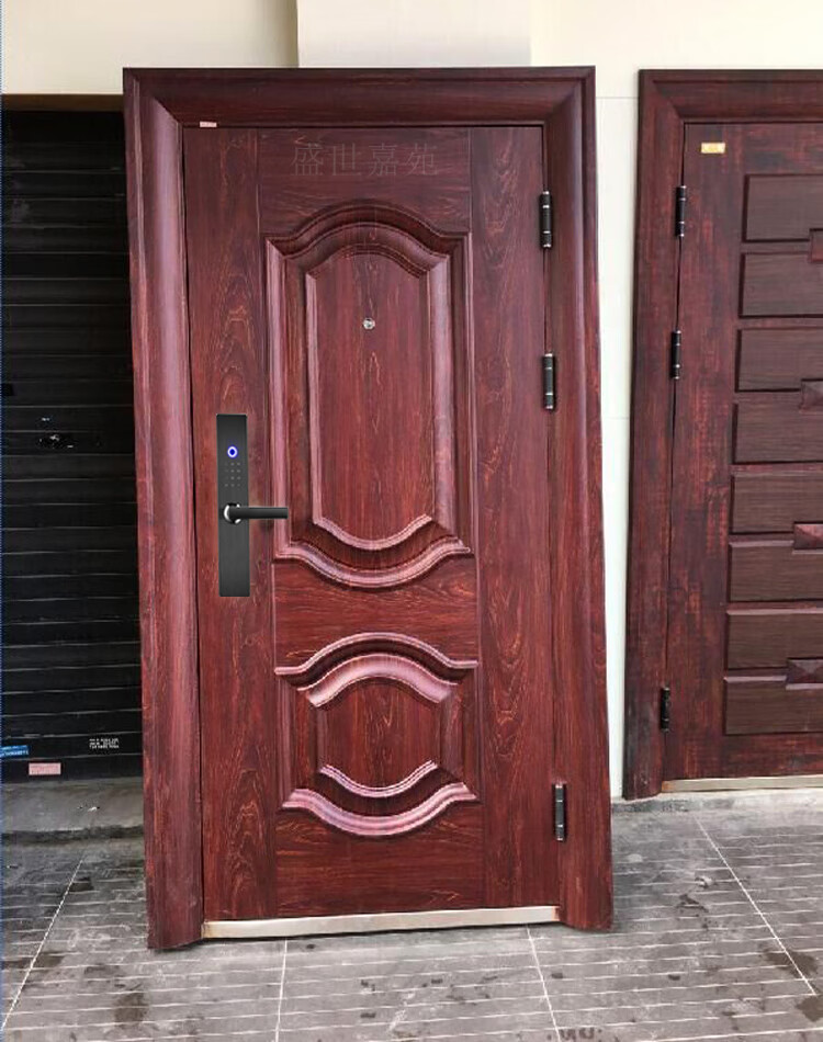磨砂反凸甲级门永康钢质农村别墅安全入户智能家用保温进户防盗门